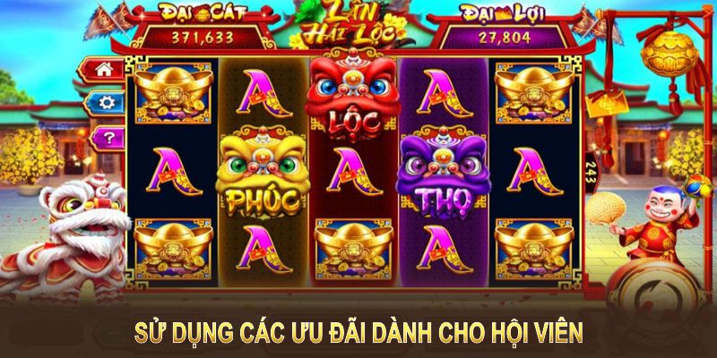 Sử dụng các ưu đãi dành cho hội viên tại sảnh nổ hũ Lucky88